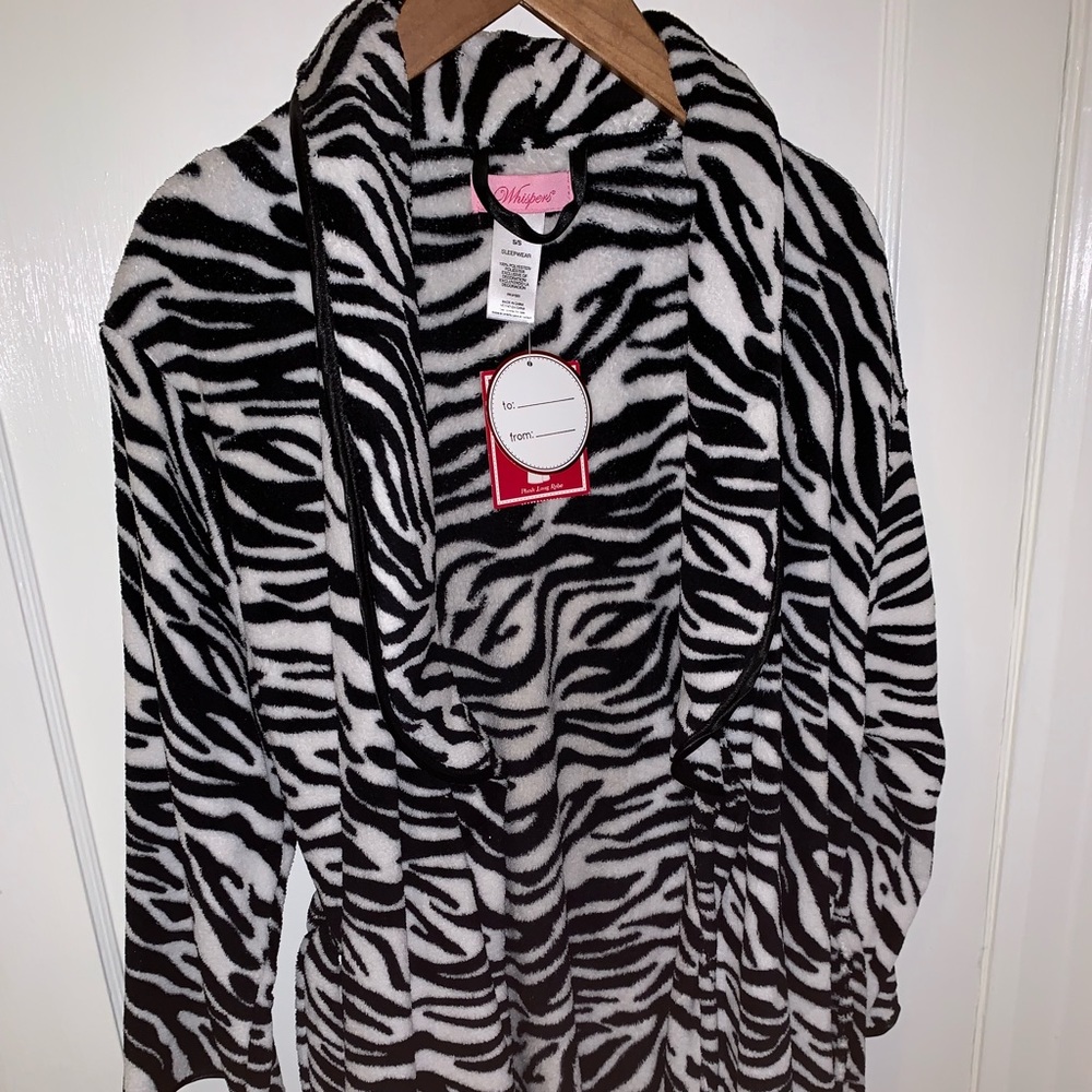 Zebra Robe